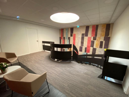 Hall du 1er étage de l'Etude